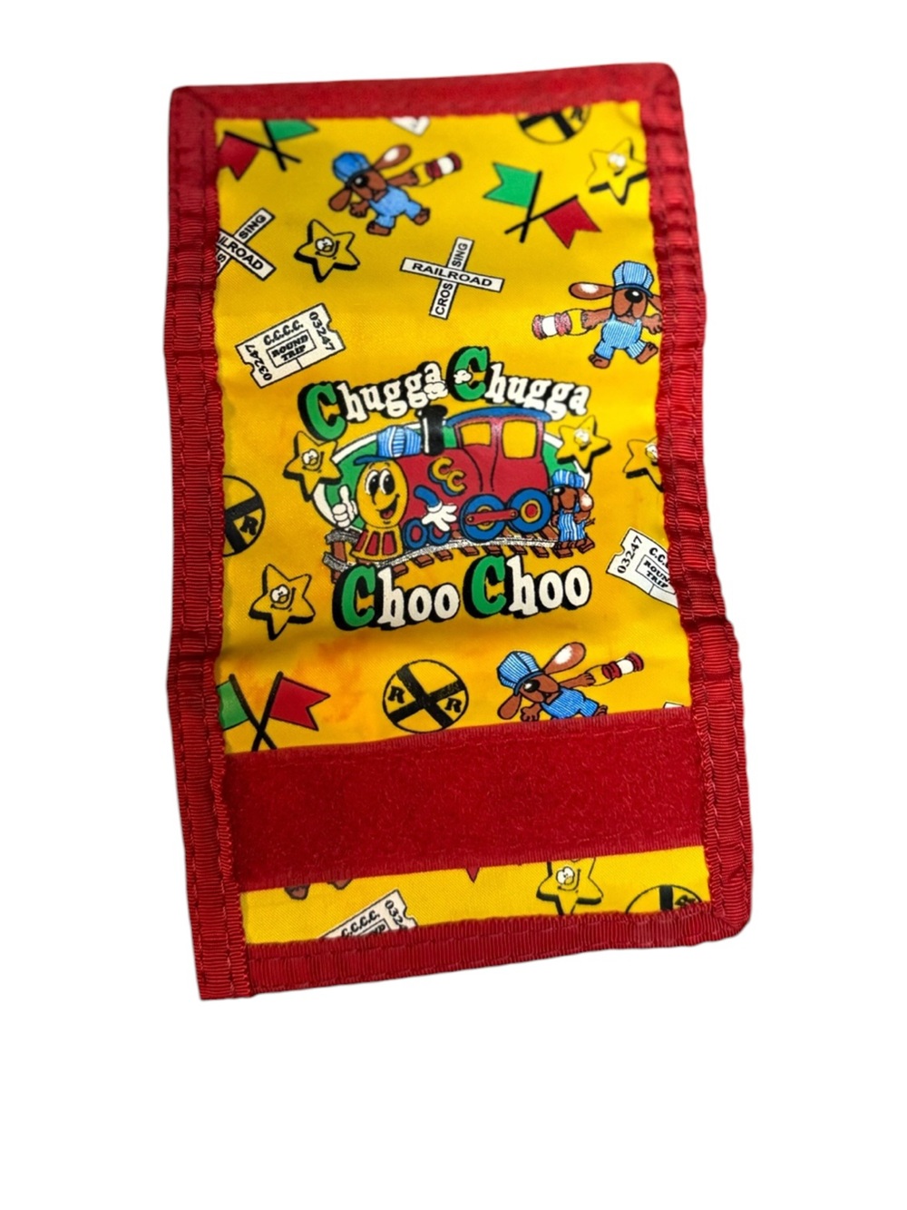 Vintage Chugga Chugga Choo Choo Train Kids Youth Wallet